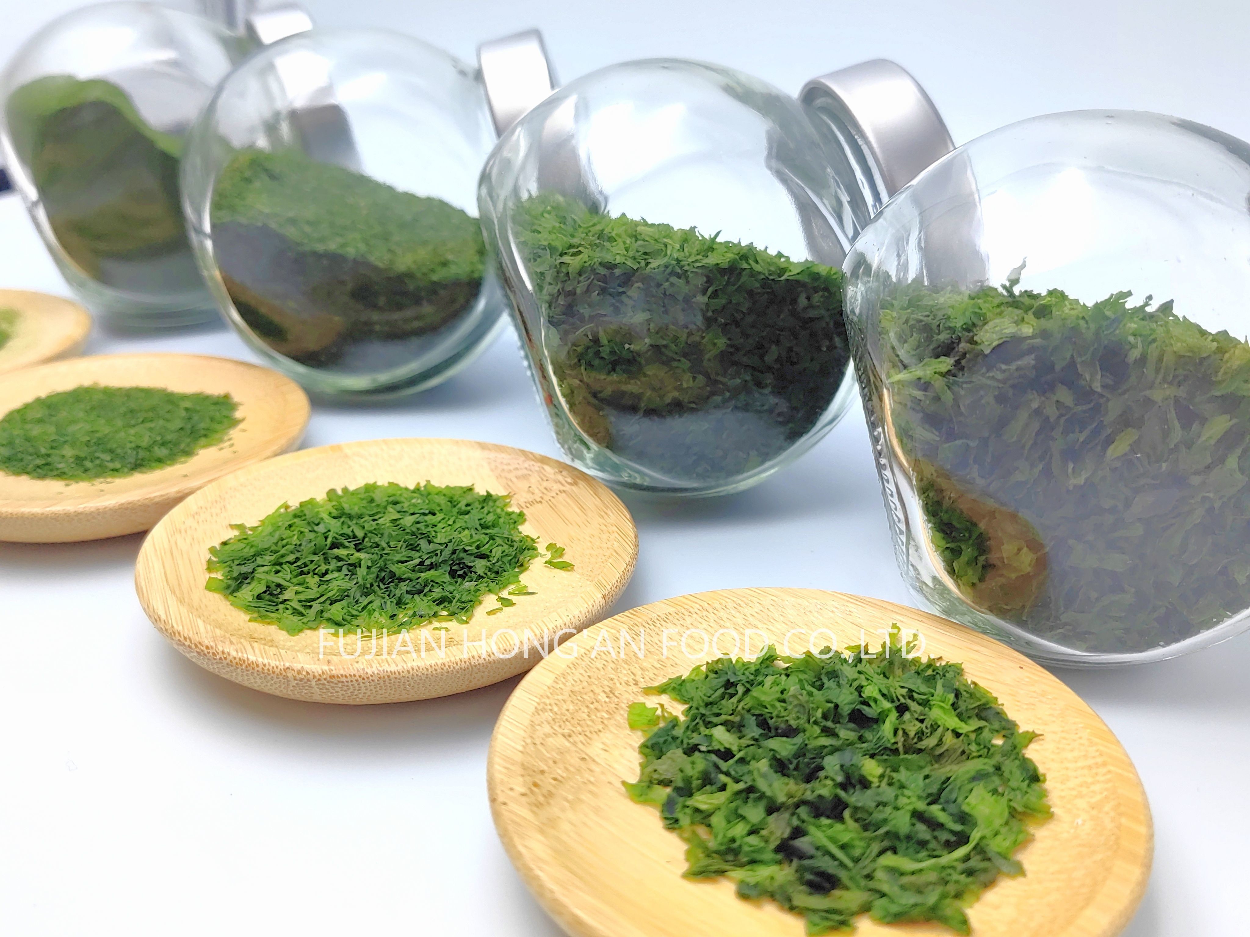 Crispy Texture Sea Lettuce Seaweed Dried Saltwater Lettuce Powder Like Basil