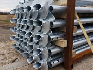 China 1200mm 1600mm 1800mm 2000mm Helical Ground Anchors Earth Screw Ground Anchors wholesale
