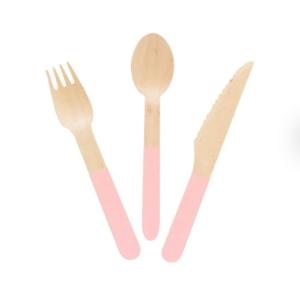 China Wholesale Disposable Birch Wooden Party Spoons wooden cutlery with logo wholesale