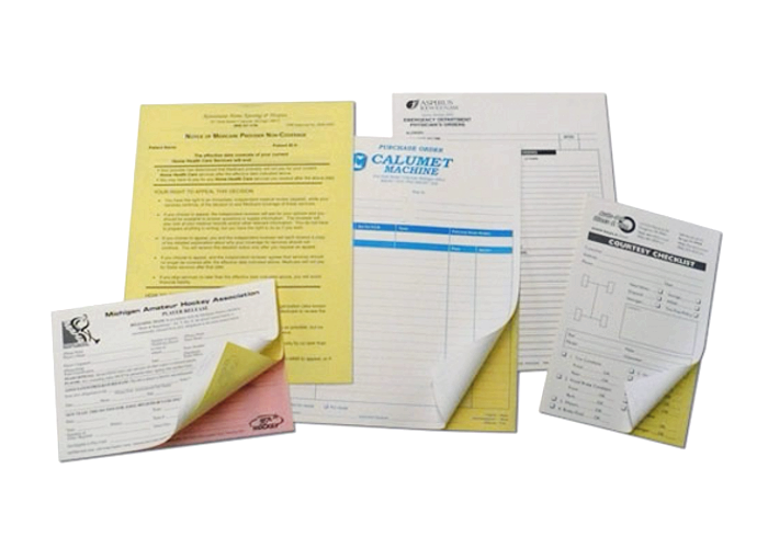 80gsm Carbonless Self Copy Paper Perfect Image Flat Paper Surface