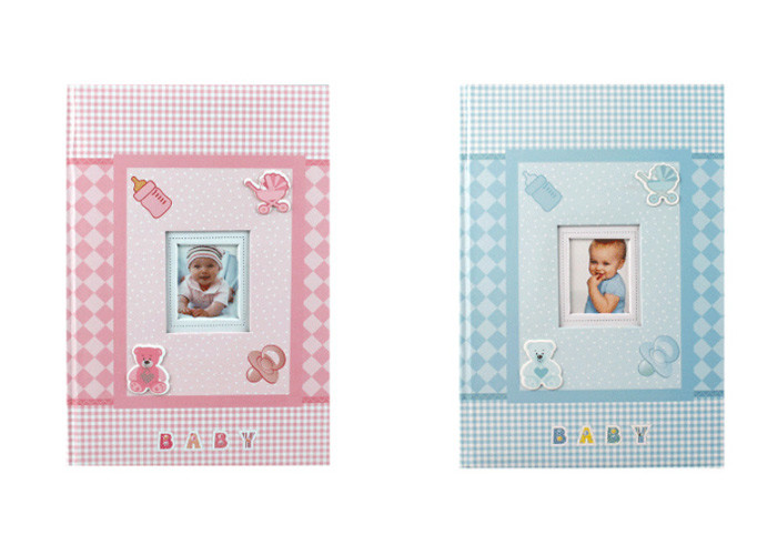 Customized Baby Memory Books First 5 Years Photo Album Milestone Stickers Baby Shower Gift