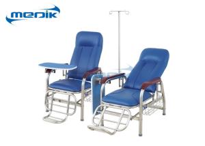 China Adjustable Hospital Furniture Chairs Patient Transfusion Chair With IV Pole wholesale