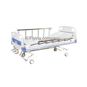 China OEM Three Rockers Manual Nursing Bed For Hospital Clinic wholesale