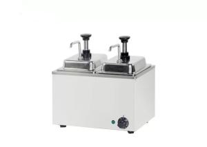 China Durable Commercial Condiment Pump Dispenser Stainless Steel Material Size 350x240x365 wholesale