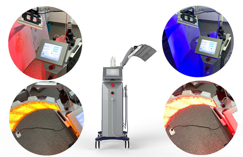 8 Inch Touch Screen Pdt Beauty Machine , Led Light Therapy Machine 1 Year Warranty