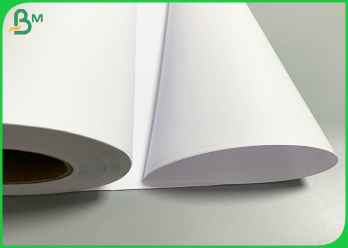 Wide Format 1520mm x 50m 80gsm CAD Plotter Paper High Brightness