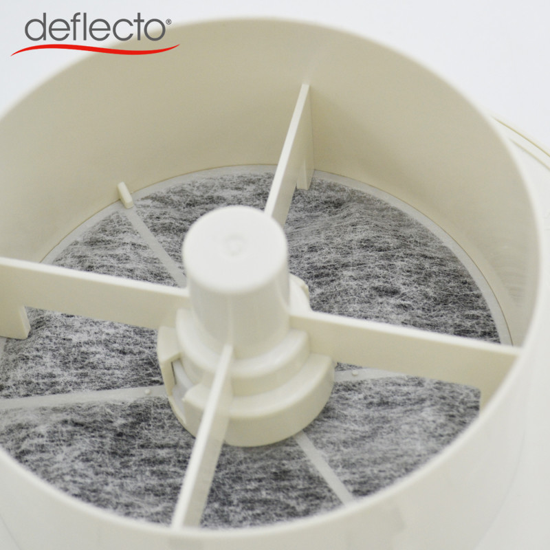 Deflecto Plastic Air Vents 4'' Adjustable Push Type Ceiling Register Air Deflector