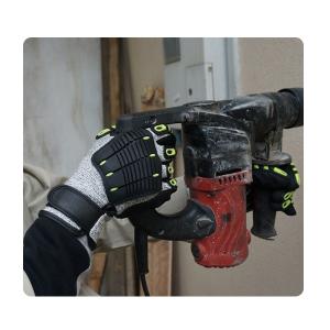 China Abrasion Protection TPR Anti Vibration Cut Resistant Gloves For Decoration Industry wholesale