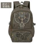 Canvas school backpack