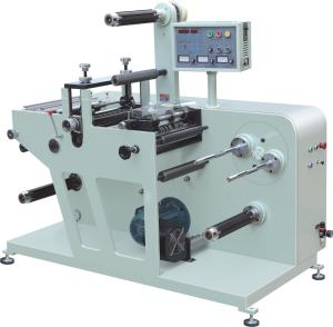 China Blank Label Sticker Rotary Die Cutting Equipment With Slitter wholesale