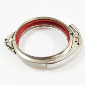China Polished 150mm Hvac Systems Quick Release V Band Clamp wholesale