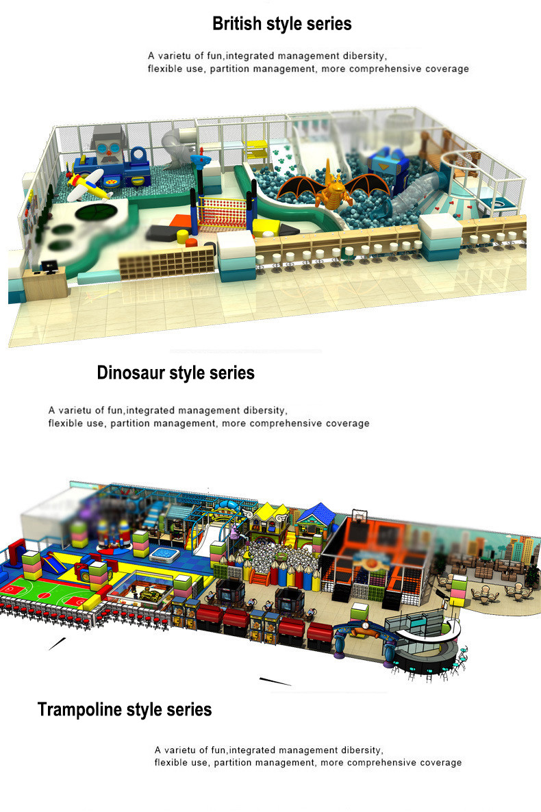Dreamland soft playground equipment large indoor play structures soft play area equipment