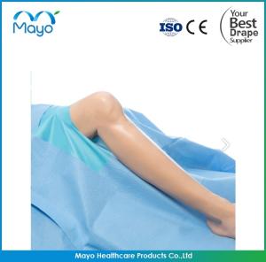 China OEM Nonwoven Lower Extremity Drape Sterile Drape With Hole wholesale