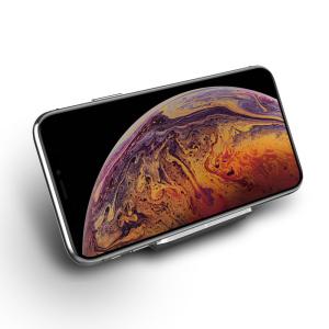 China Fast Charge Phone Qi Wireless Charging Stand Aluminium 10W 7.5W wholesale