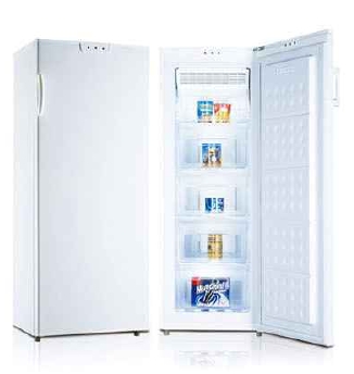 156L A+ Frost free (no frost freezer) upright freezer single door vertical
