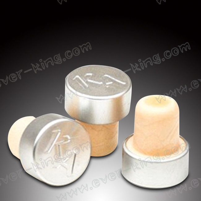 Printing Liner TPE Aluminium Wine Cap For Spirits
