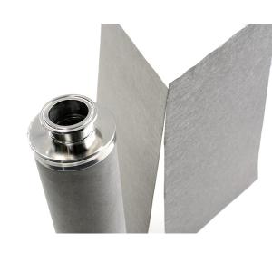 China 316L Stainless Steel Metallic Fiber Felt Filter Cartridge Use For Gas Dust Removing wholesale
