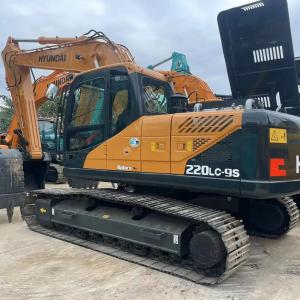 China High End 220LC-9 Used HYUNDAI Excavator Hotels Garment Shops wholesale