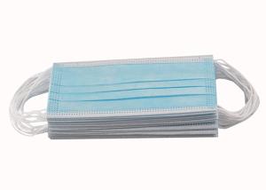 China CE FDA 3ply Non Woven Triple Layer Earloop Face Mask wholesale