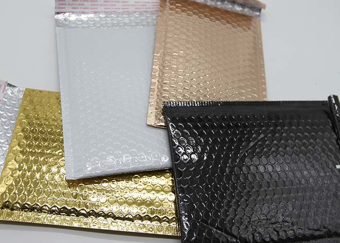 6x9 Colored Bubble Mailers , Foil Bubble Wrap Envelopes High Frequency Heat Seal