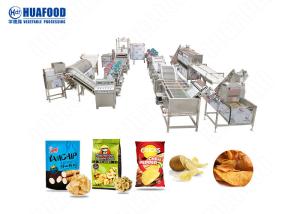 China Potato Chips Equipment French Fries Making Machine Potato Chips Processing Line wholesale
