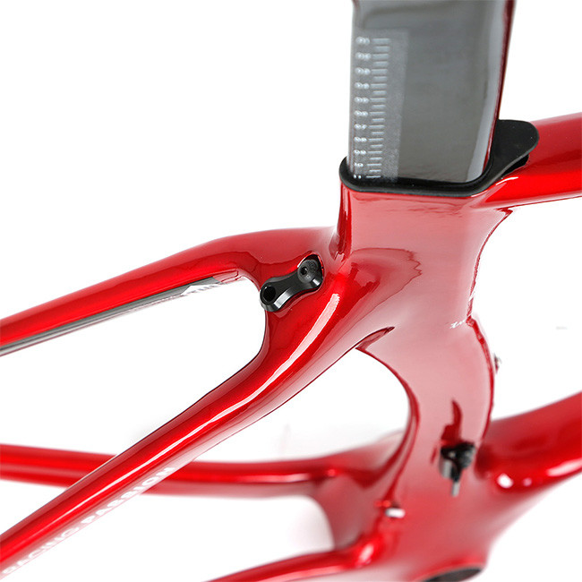 Wheel 700x25C Carbon Road Bike Frame , Carbon Rim Brake Frameset THUNDER-C 46cm