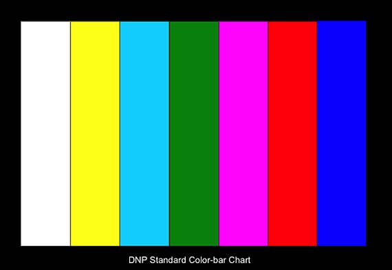 Color bar test