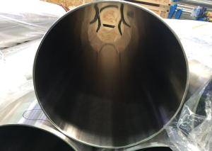 China 12 Inch OD Metric SS Tubing Round Polished Grade TP304 ID 0.5um OD 0.8um wholesale