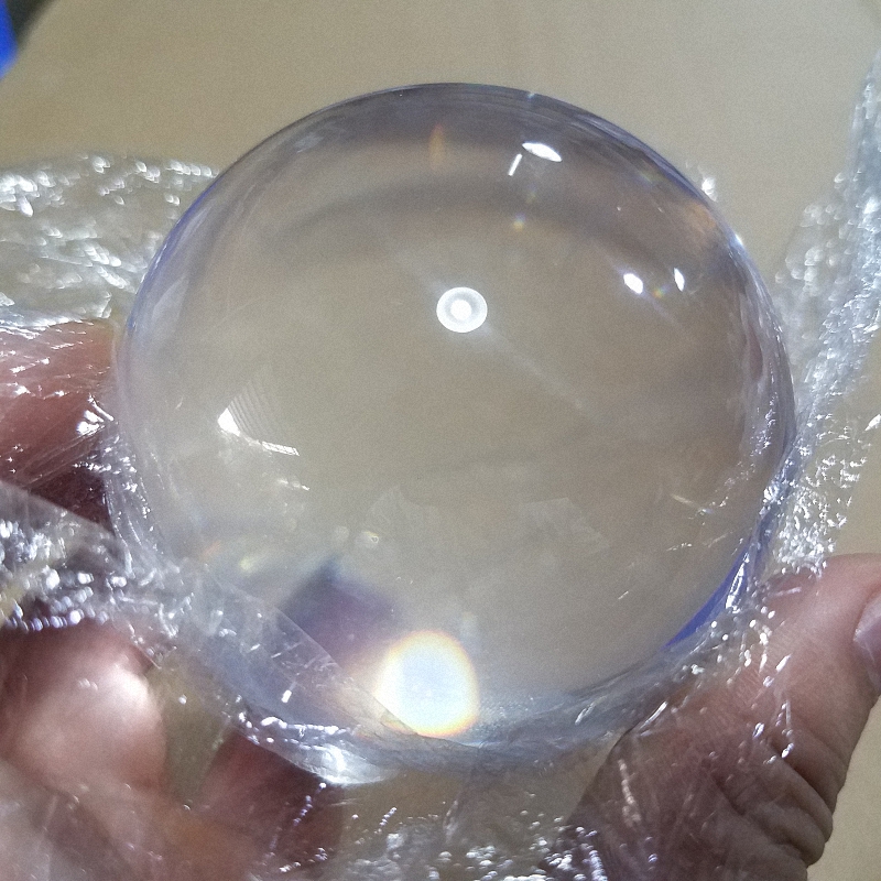 High quality 2.75"/3" 70mm/75mm clear acrylic contact Juggling ball
