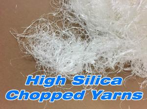 China High Temp 96.0% SiO2 50mm Glass Fiber Chopped Strands wholesale