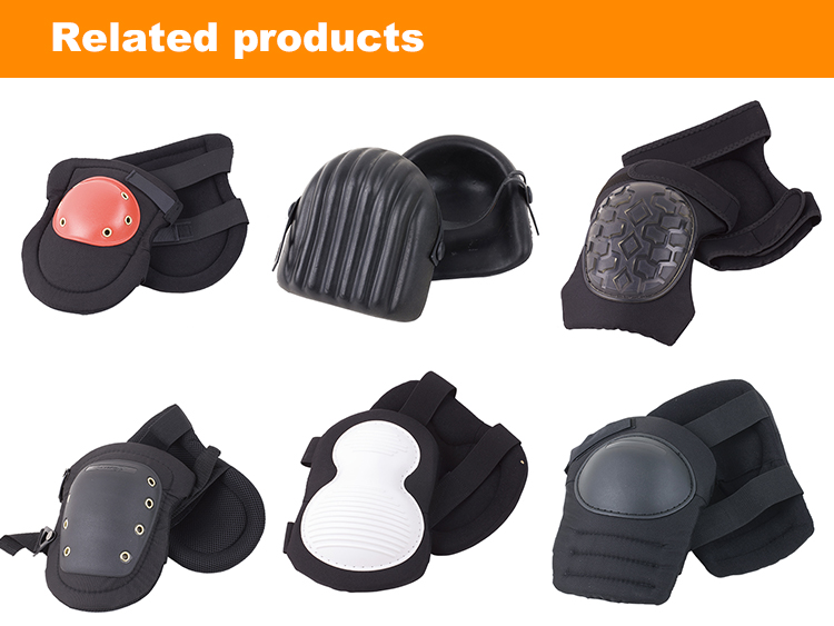 One Size Fits All Adjustable Working Knee Pad TPR Shell Protection