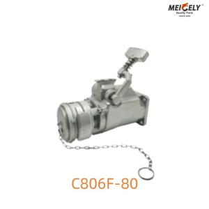 China C806F-80 Heavy-Duty Industrial-Grade Discharge Faucet Valve For Tank Trucks wholesale