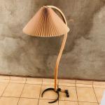 ins pleated retro wood floor lamp decoration vintage floor lamps living room
