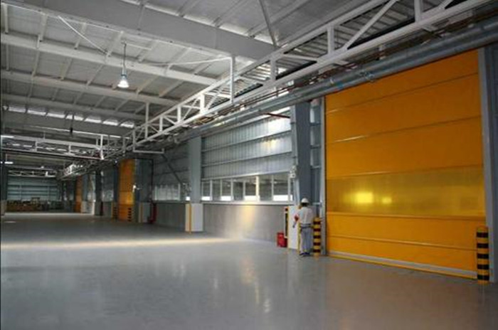 Logistic Automatic Rolling Door , High Speed Roll Up And Down For Clean Room