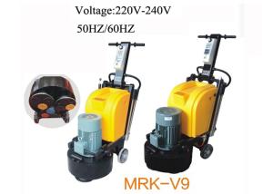China 9 Heads Manual Marble Floor Polishing Machine , Terrazzo Floor Polisher wholesale