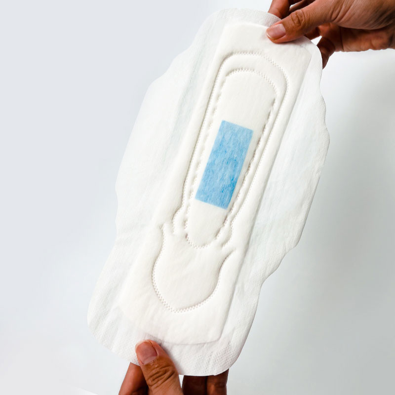Women Cotton Sanitary Napkins Pad Menstrual Pad For Ladies With OEM Service