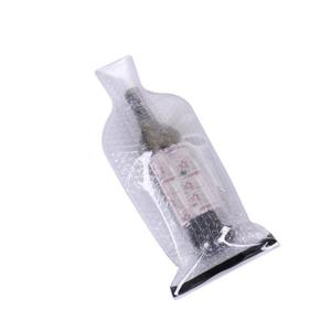 China Premium Clear Bubble Wine Bags Lightweight With Triple Seal Protection wholesale