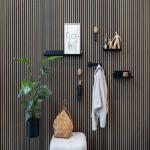 Factory Customized Internal Decorative Slat Wood And Pet Wall Slat Acoustic