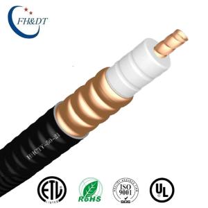 China 7/8″ Flexible Coaxial Cable PE Jacket 50 Ohm Coax Cable OEM ODM wholesale
