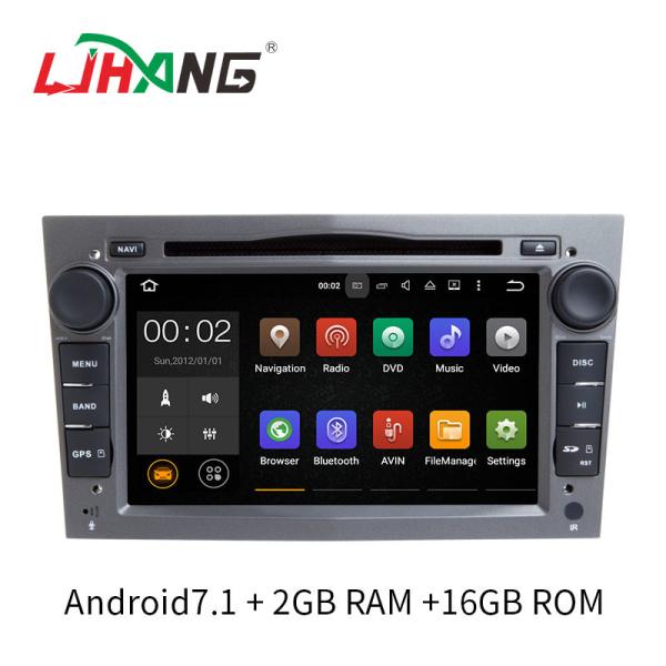 7 Inch Touch Screen Opel Car Radio DVD Player Bluetooth Supported For Zafira