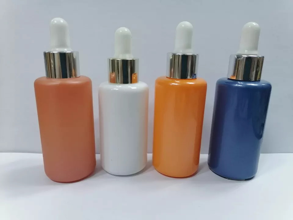 15ml 20ml 30ml 50ml 100ml Glass Dropper Bottle Silk Screen Printing For Essential Oil
