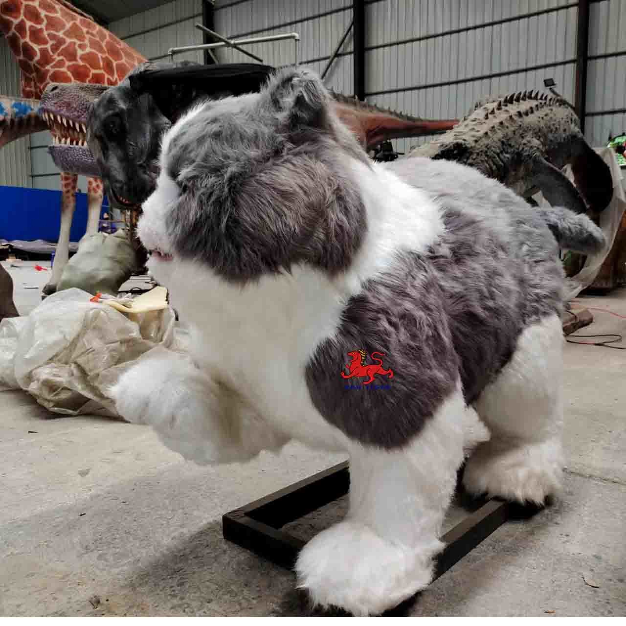 Indoor Life Size Realistic Animatronic Cat Waterproof 150kg
