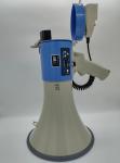 Indoor Outdoor Bullhorn Speakers AUX MP3 WAV Large White Megaphone 230 X 350MM
