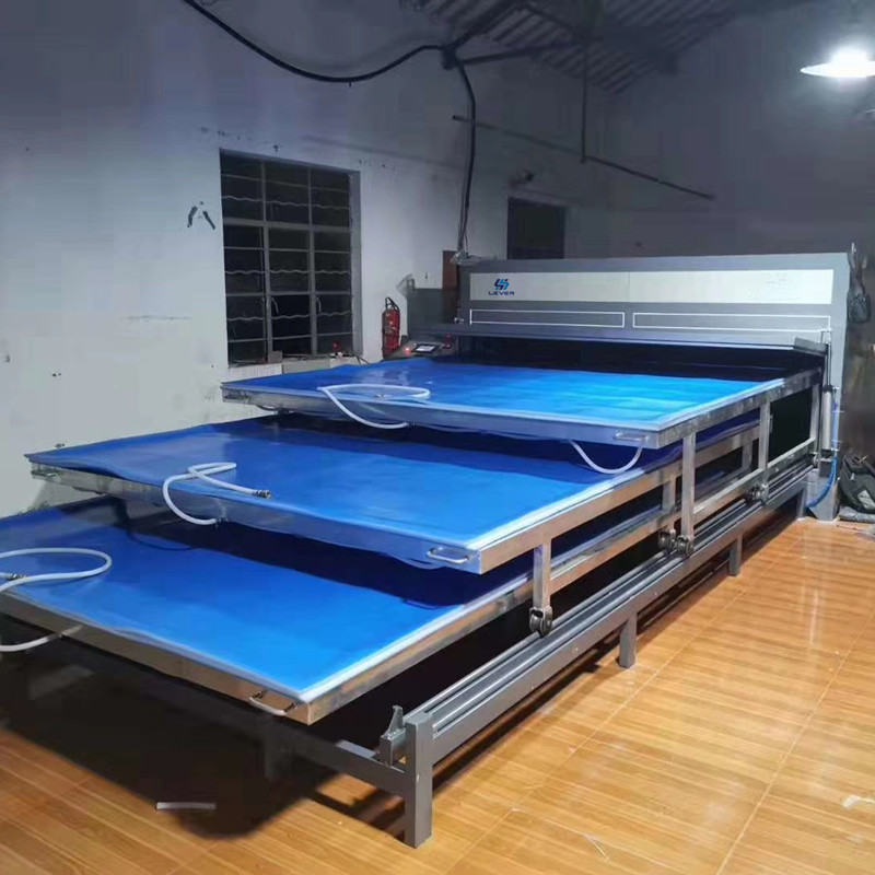 Full Automatic EVA Film Laminated Glass Sheet Manufacturing Equipment With 3 Layers