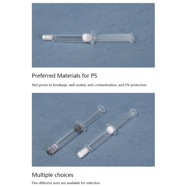 2ML Cosmetic packaging bottle with 126MM height and 10.8MM diameter for versatile and professional packaging