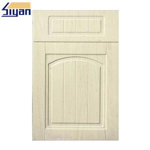 China Replacement White Thermofoil MDF Kitchen Cabinet Doors 18mm / 20 Mm wholesale