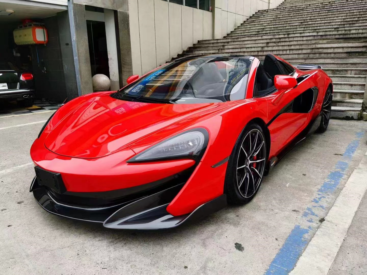 Auto Parts for McLaren 540c 570s 570gt Carbon Fiber Body Kit 540c 570s 570gt Upgraded 600LT Style Body Kit 600LT Spoiler