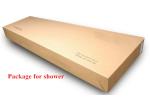 Modern Free Standing Bathtub Shower Mixer Taps Floor Mounted Tub Shower Faucets