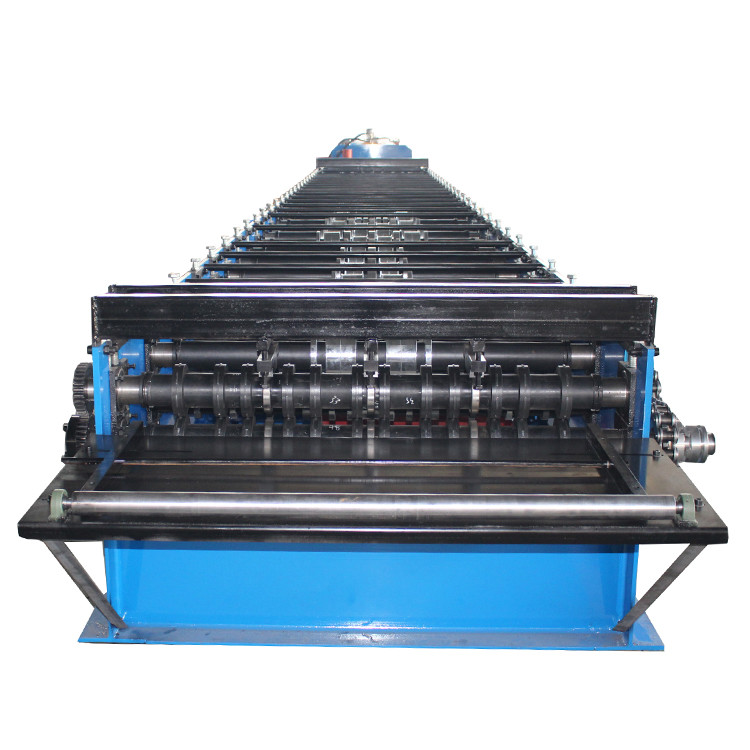 Metal Steel Sheet Decking Floor Production Roll Forming Line Machine PLC