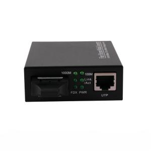China 10 100 1000M UTP Fiber Ethernet Media Converter wholesale